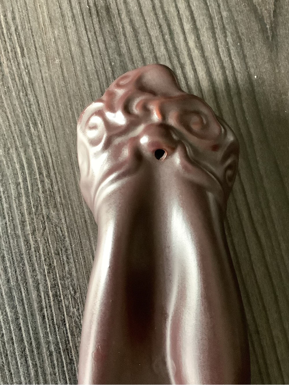 Ceramic Buddha Hand Incense Holder Brown 10” - Picture 13 of 13